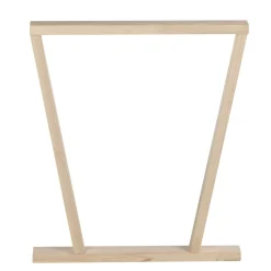 Gamba in pino massiccio per tavolo 75x61x5,8 cm 4 posizioni