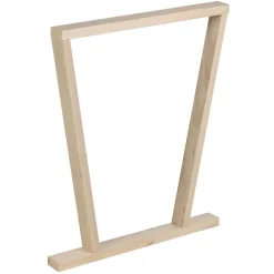 Gamba in pino massiccio per tavolo 75x61x5,8 cm 4 posizioni