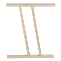 Gamba in pino massiccio per tavolo 75x61x5,8 cm 4 posizioni
