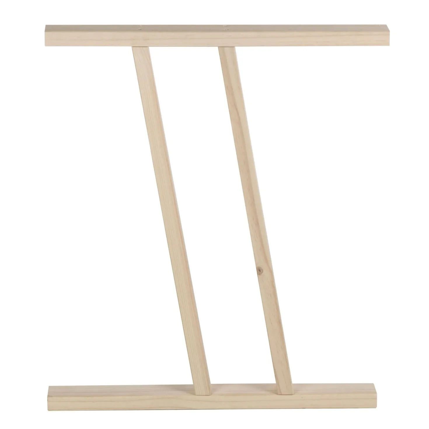 Gamba in pino massiccio per tavolo 75x61x5,8 cm 4 posizioni