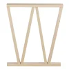 Gamba in pino massiccio per tavolo 75x61x5,8 cm 2 posizioni