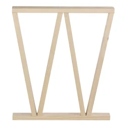 Gamba in pino massiccio per tavolo 75x61x5,8 cm 2 posizioni