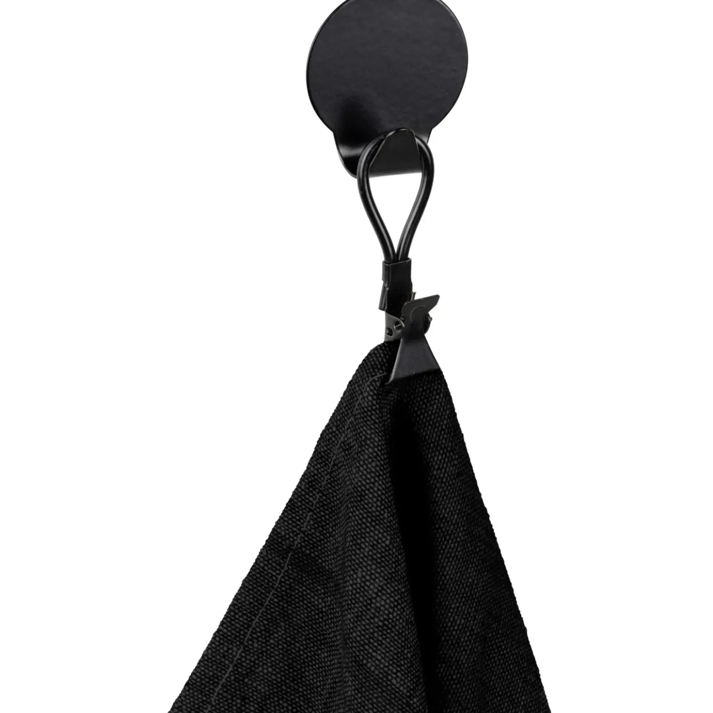 Ganci adesivi Wenko inox nero 2 pz