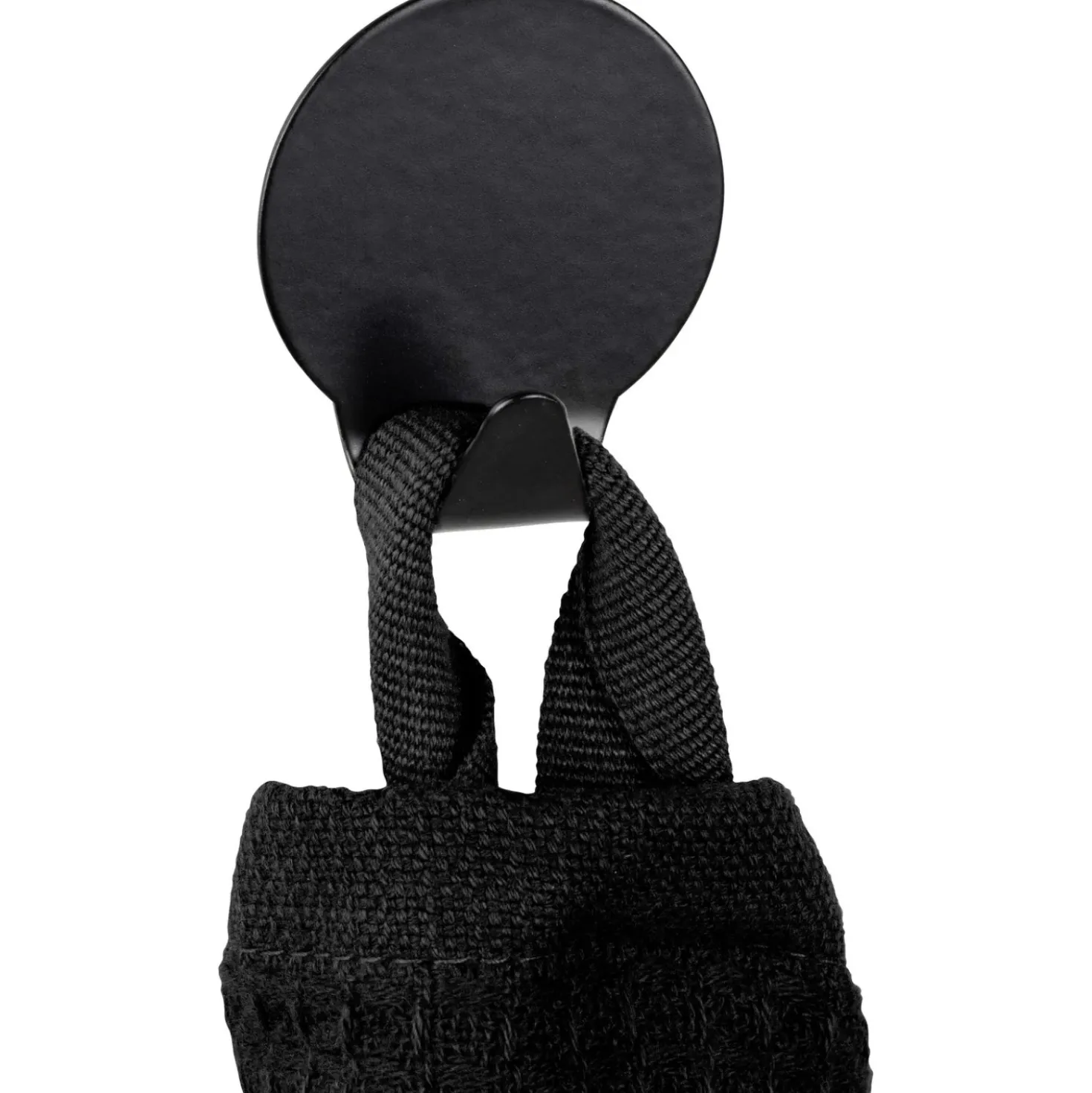 Ganci adesivi Wenko inox nero 2 pz