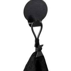 Ganci adesivi Wenko inox nero 2 pz
