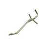 Ganci per pannello forato diritti 50 mm 4 pz