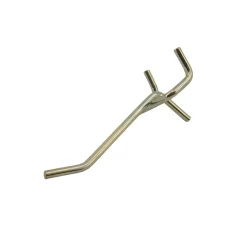 Ganci per pannello forato diritti 50 mm 4 pz