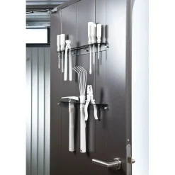 Ganci portattrezzi Biohort per casetta AvantGarde grigio scuro metallizzato