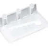 Ganci stabilizzazione plastica lavelli sopraelevati Idrostile 59 mm bianco
