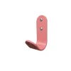 Gancio 1 posto in alluminio rosa antico L 3 x H 8 x P 4 cm