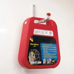 Gancio a parete in alluminio profilo a U portata 50 kg