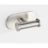 Gancio adesivo a muro Wenko Turbo-Loc Duo Orea acciaio inox opaco