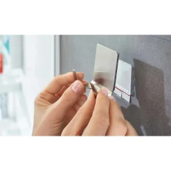 Gancio autoadesivo doppio in metallo Tesa Powerstrips® Zoom Waterproof