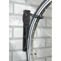 Gancio bici muro da ruota con piastra max. 25 kg