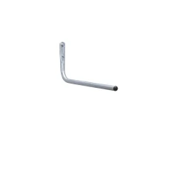 Gancio da muro dritto tubo Ø 25 mm P 500 mm