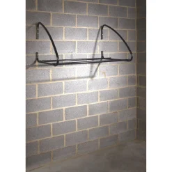 Gancio da muro per pneumatici 4 posti nero