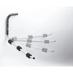Gancio da muro XXL richiudibile Ø 25 mm P 750 mm