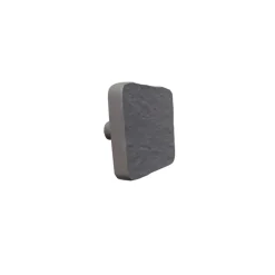 Gancio in poliresina quadrato effetto cemento 7 x 7 cm