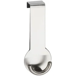 Gancio per porta acciaio inox Wenko Rondo 5,5x14x4,5 cm