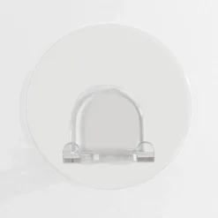 Gancio porta asciugamani Static-Loc Duo trasparente