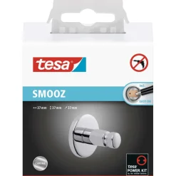 Gancio porta asciugamani Smooz SO400 acciaio