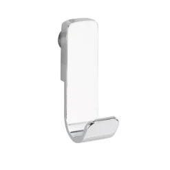 Gancio porta asciugamani Premium ABS acciaio 2 pz