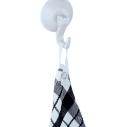 Gancio porta asciugamani a ventosa Wenko Ø 4 cm bianco 2 pz