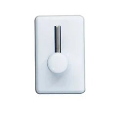 Gancio porta asciugamani Wenko bianco 4 pz