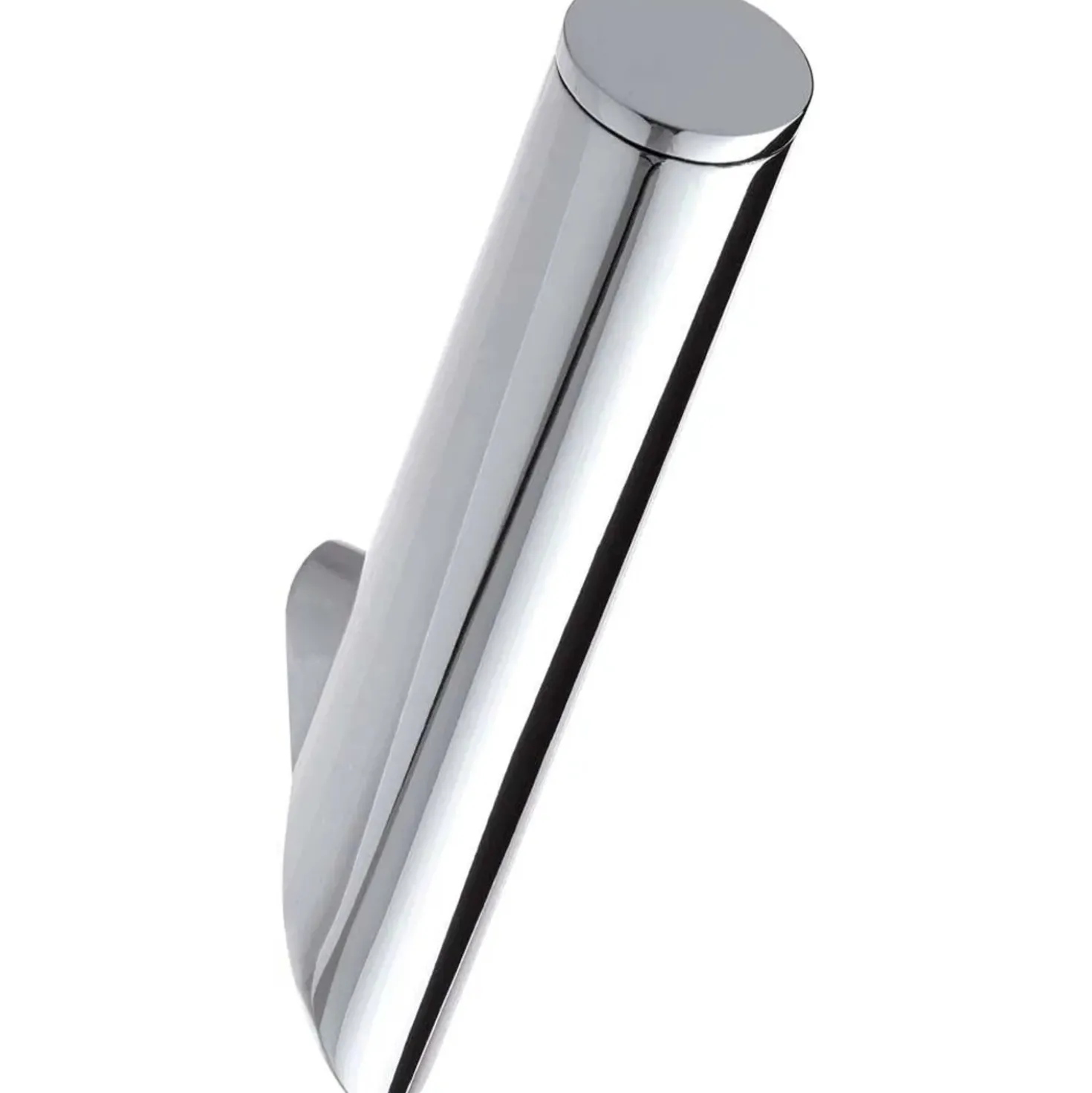 Gancio singolo ottone montaggio scomparsa Limonar 89 mm cromo