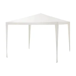 Gazebo bianco 290x290x235 cm