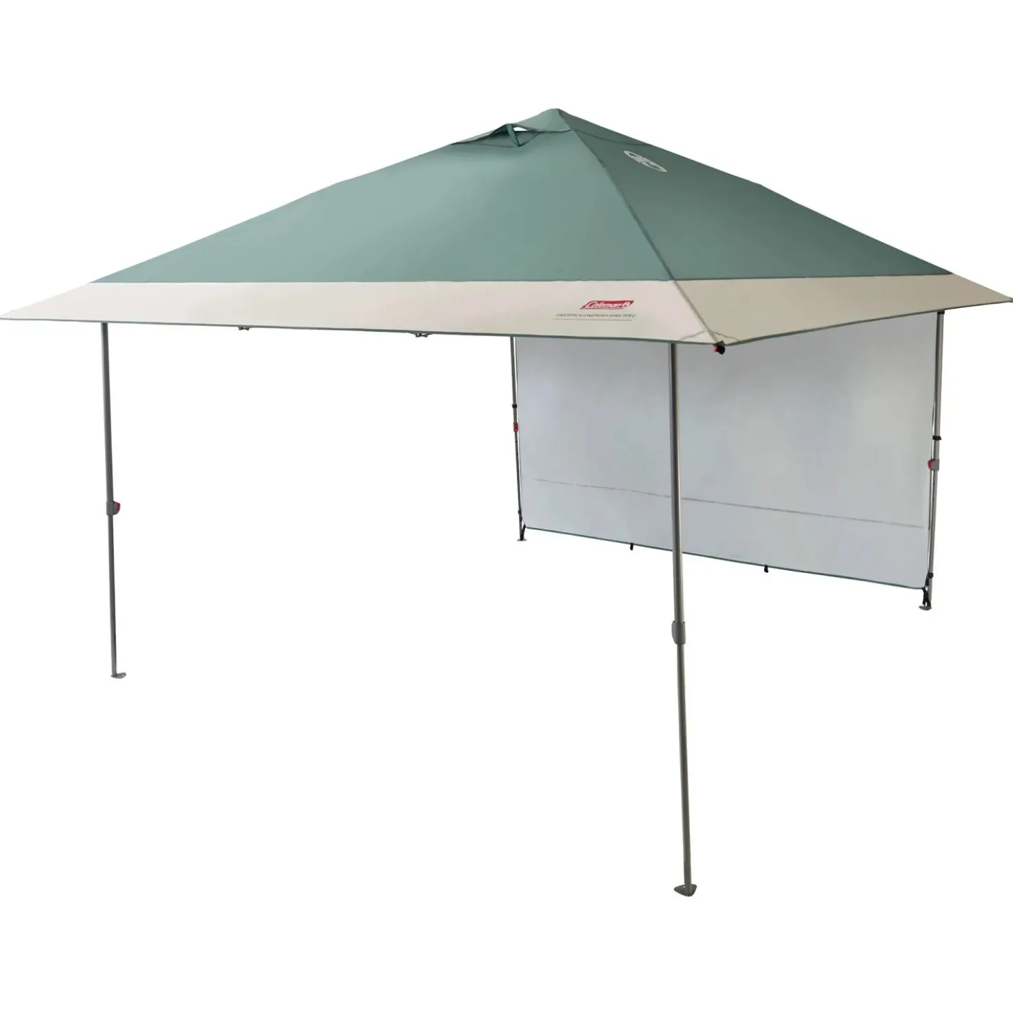 Gazebo Coleman FastPitch OnePush Shelter L Outdoor 16 m² Verde-Bianco