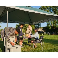 Gazebo Coleman FastPitch OnePush Shelter L Outdoor 16 m² Verde-Bianco
