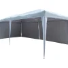 Gazebo in acciaio e poliestere Maceio 600x300x257 cm