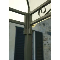 Gazebo in ferro e poliestere 300x200 cm