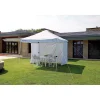 Gazebo in ferro e poliestere pieghevole anti-pooling 300x300 cm