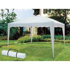 Gazebo pieghevole con borsa 300x300 cm
