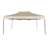 Gazebo pieghevole in acciaio e oxford 420D PVC 450x300 cm H 305 cm