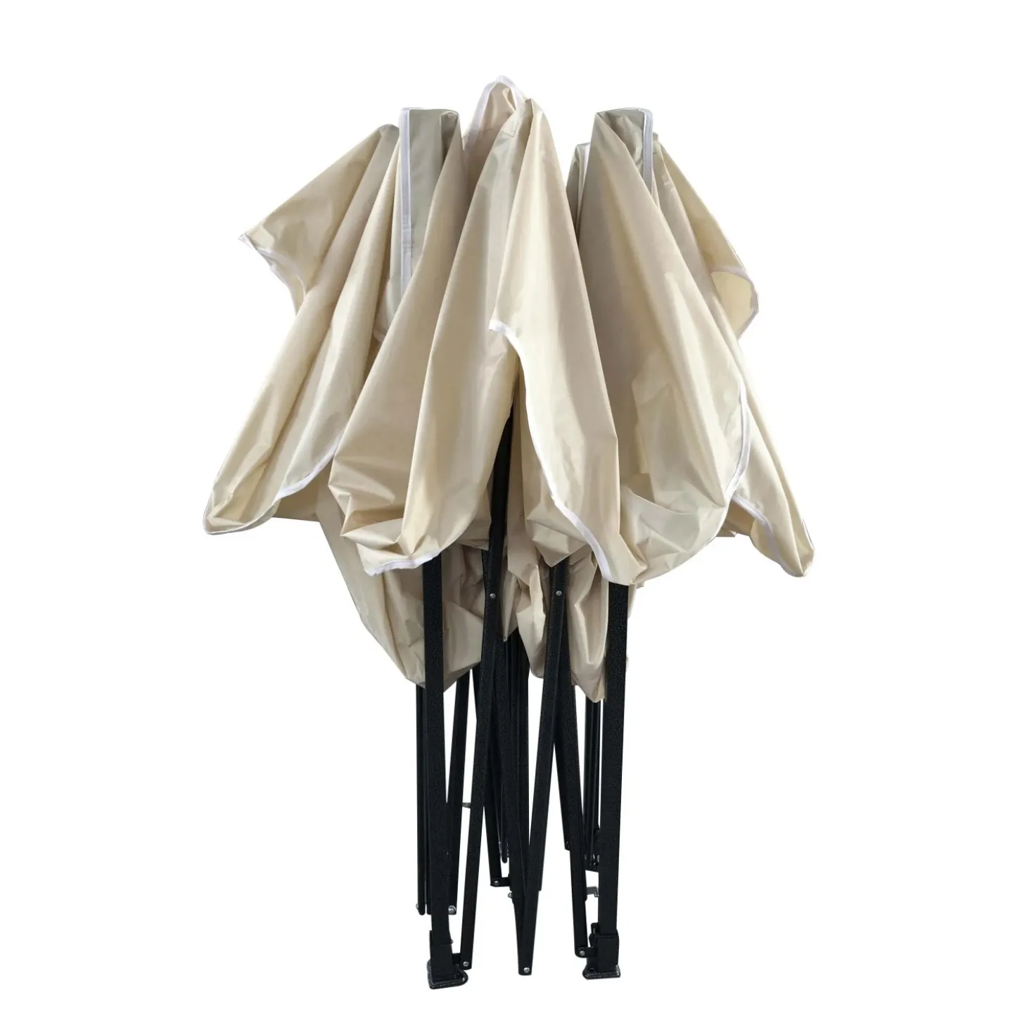 Gazebo pieghevole in acciaio e oxford 420D PVC 450x300 cm H 305 cm