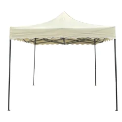 Gazebo pieghevole in acciaio e oxford 420D PVC 300x300 cm H 305 cm