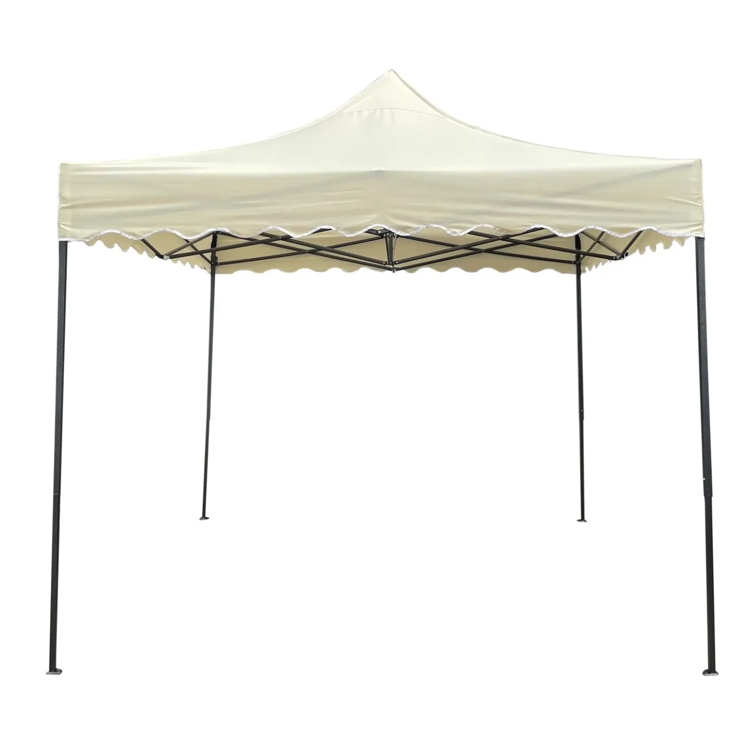 Gazebo pieghevole in acciaio e oxford 420D PVC 300x300 cm H 305 cm