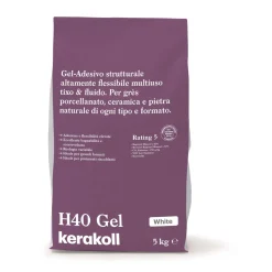 Gel-adesivo H40 Gel bianco Kerakoll 5 kg