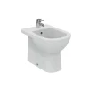 Gemma 2 bidet a pavimento filo parete monoforo bianco