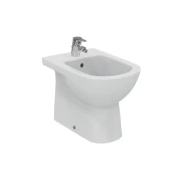 Gemma 2 bidet a pavimento filo parete monoforo bianco