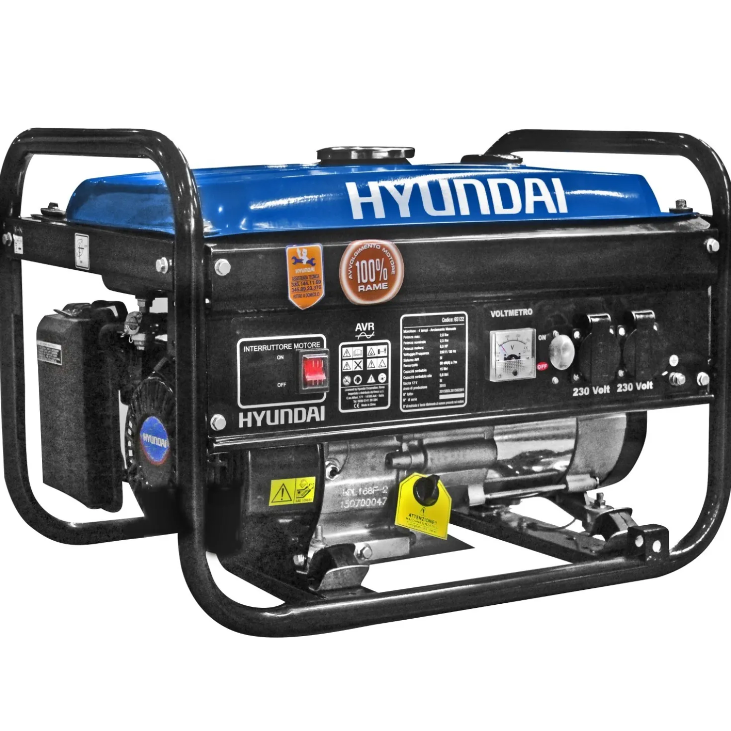 Generatore di corrente Hyundai a benzina 2,8 kW