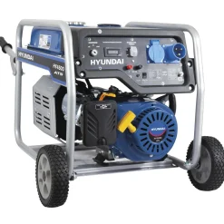 Generatore di corrente Hyundai carrellato 4 kW con ATS