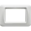 Gewiss placca 3 moduli Top System bianco nuvola