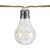 Ghirlanda luminosa Forcone Lampadina LED Bianco caldo 3,8 m