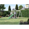 Gioco da giardino Activer con scivolo e altalena 390x285xh262 cm