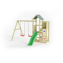 Gioco da giardino Chester con scivolo e altalene 308x335xh245 cm