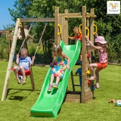 Gioco da giardino Funny 3 scivolo e altalena 290 x 200 x h210 cm